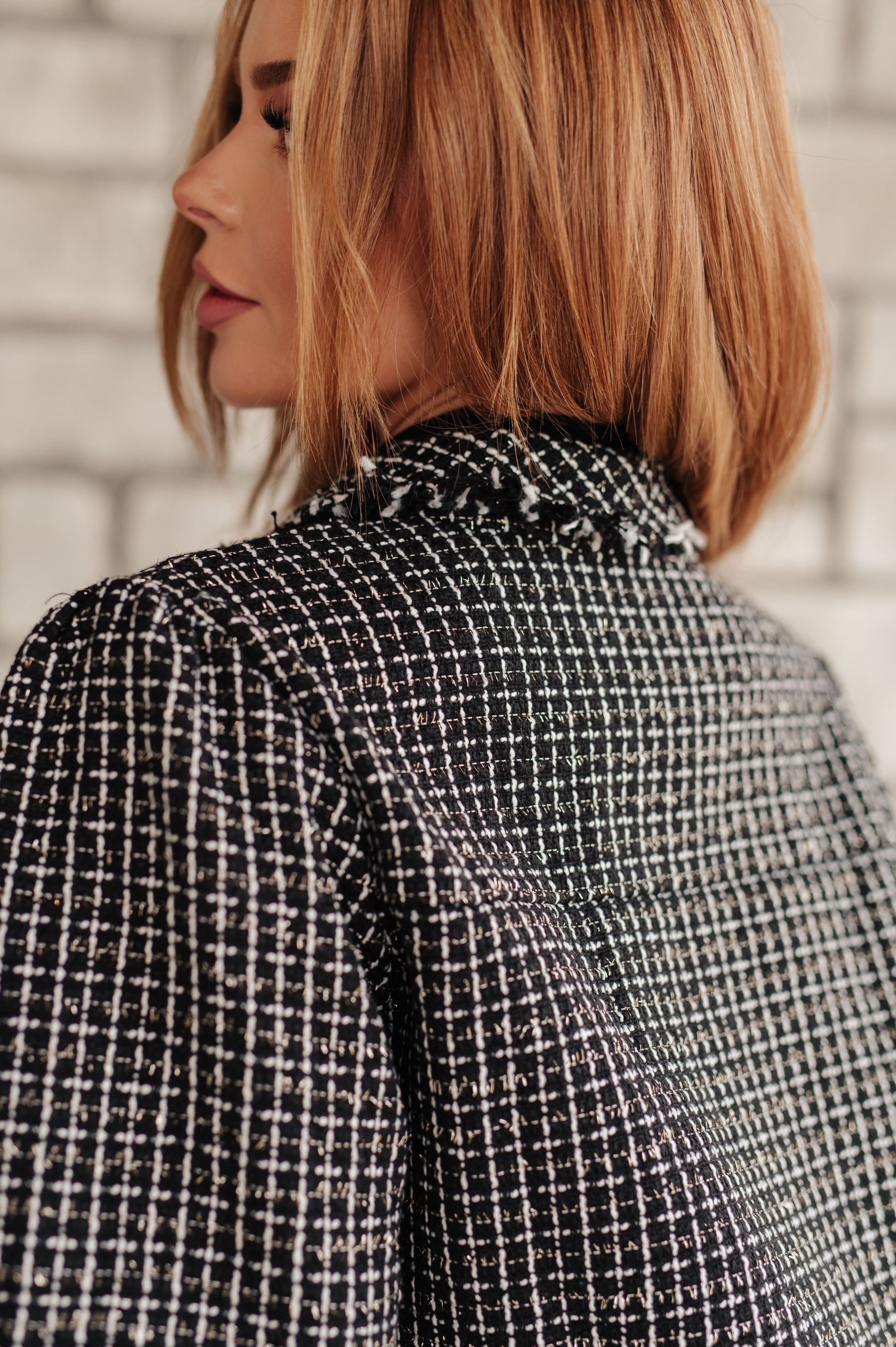 Number Five Tweed Jacket - Shop All Around Divas