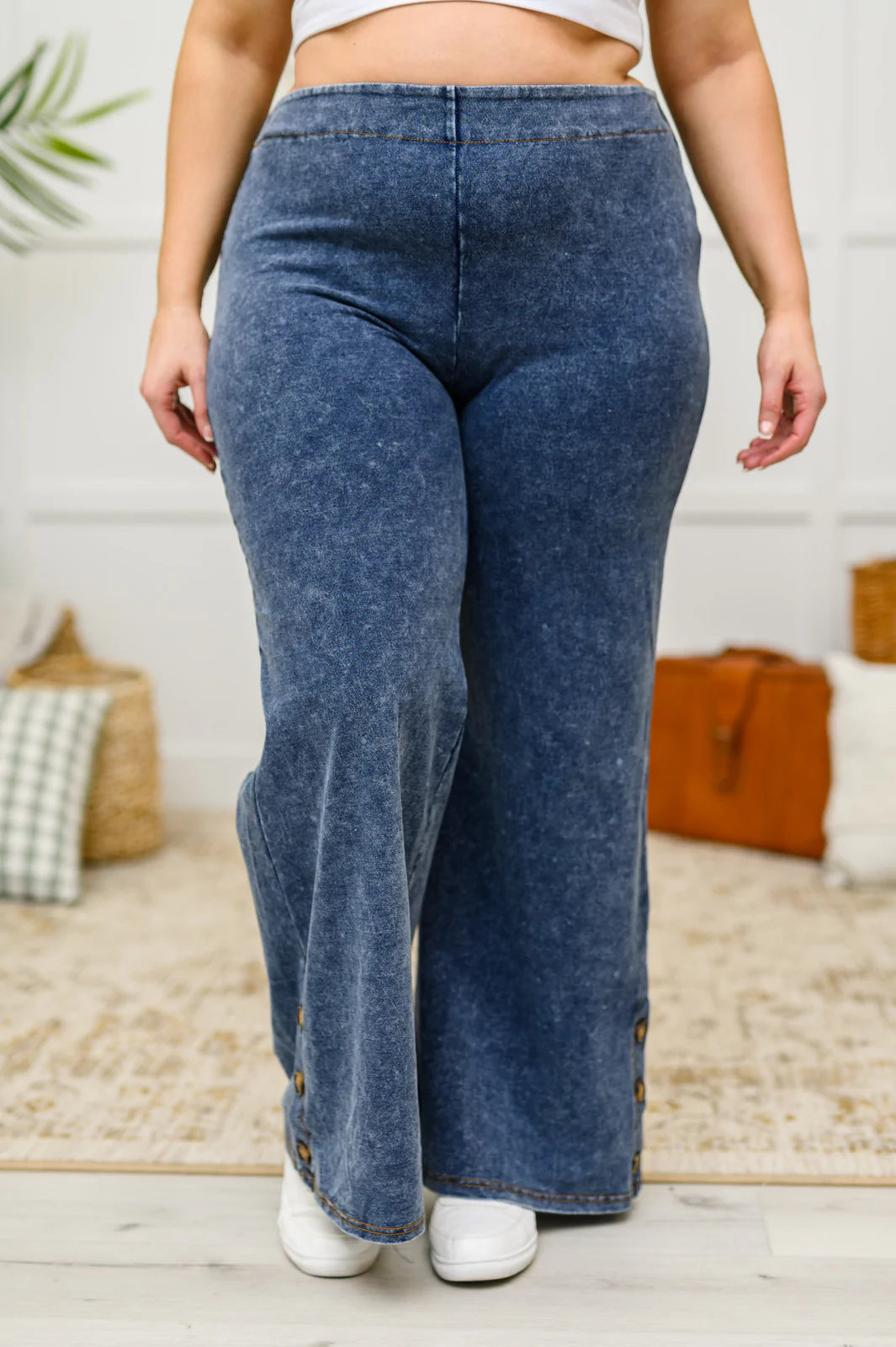 Park City Button Flare Pants - Shop All Around Divas