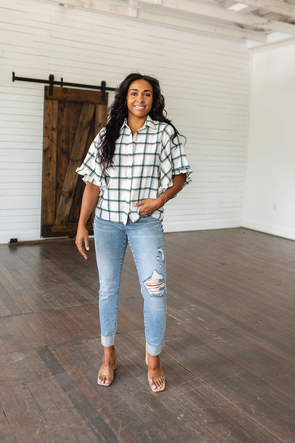 Perfect Picnic Plaid Top - Shop All Around Divas