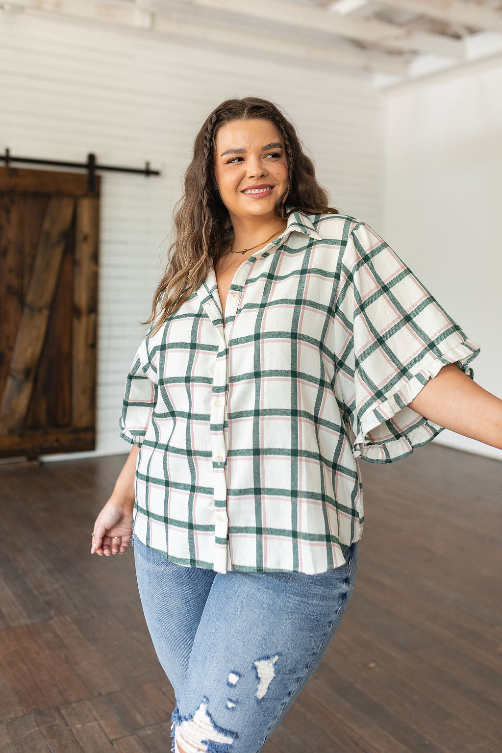 Perfect Picnic Plaid Top - Shop All Around Divas