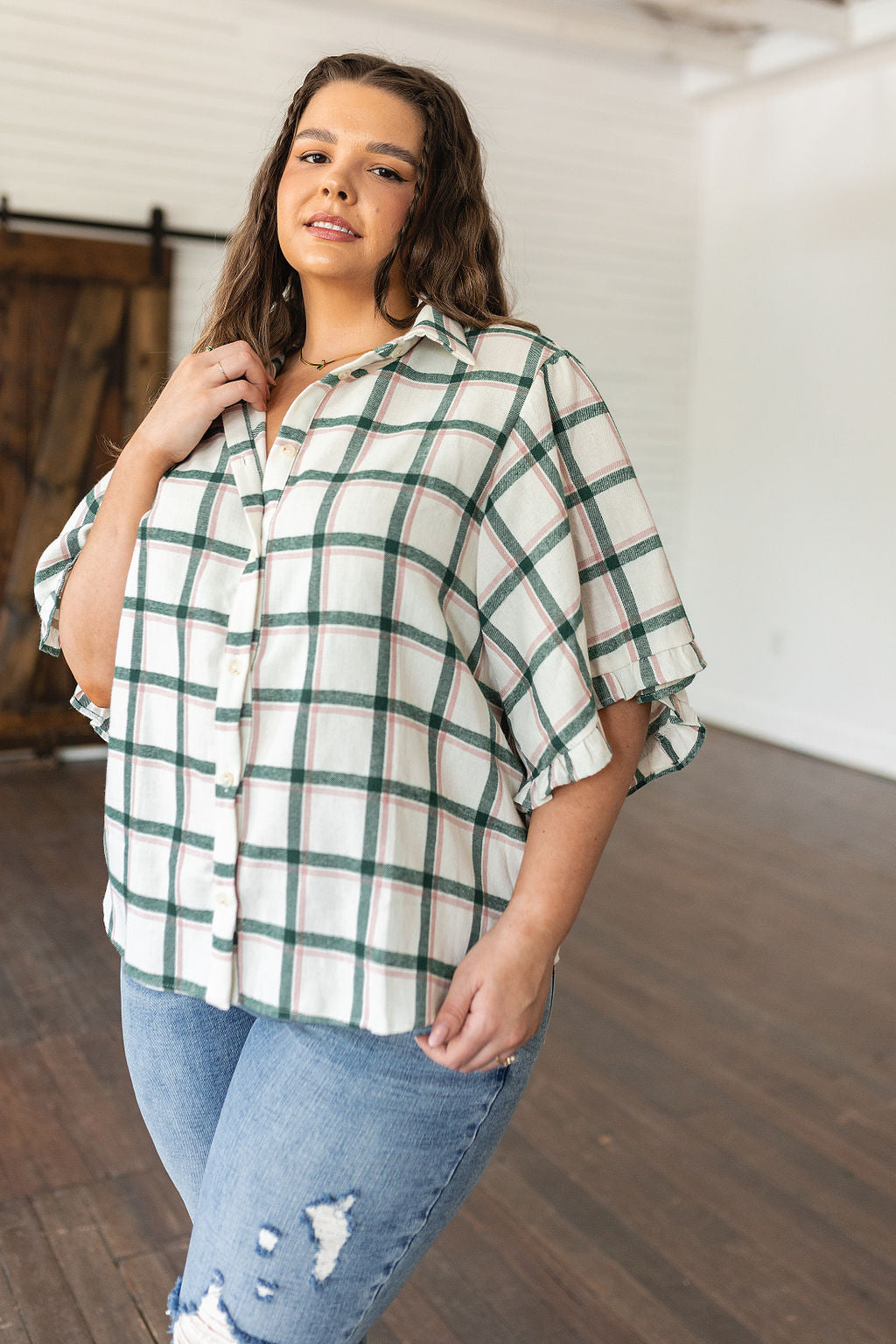 Perfect Picnic Plaid Top - Shop All Around Divas