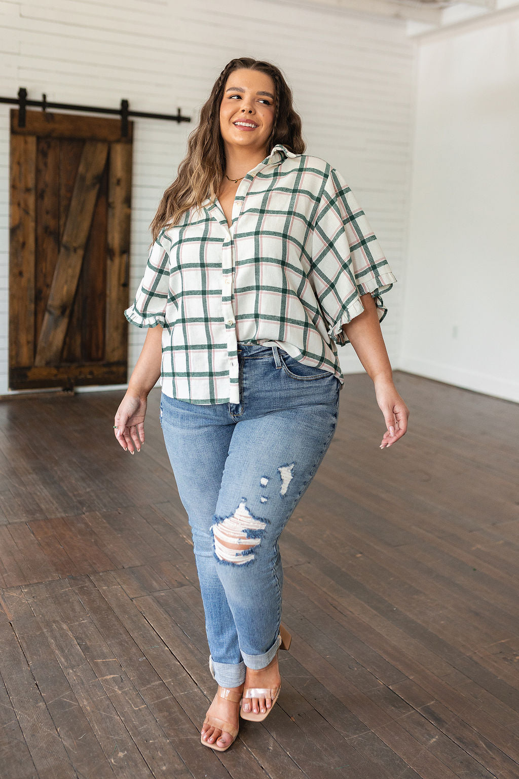 Perfect Picnic Plaid Top - Shop All Around Divas