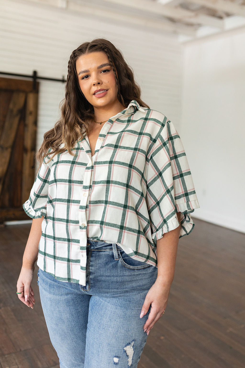 Perfect Picnic Plaid Top - Shop All Around Divas