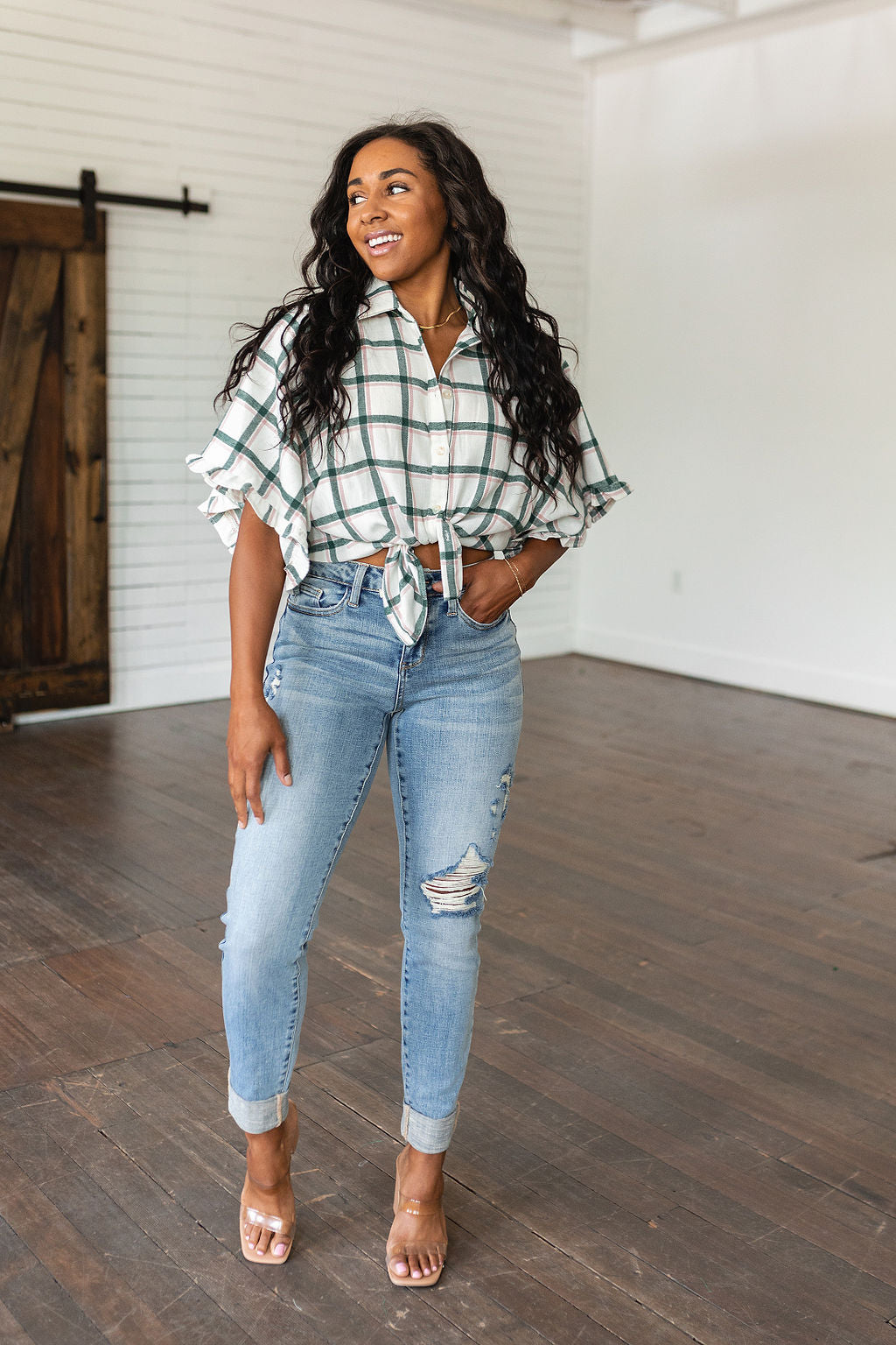 Perfect Picnic Plaid Top - Shop All Around Divas