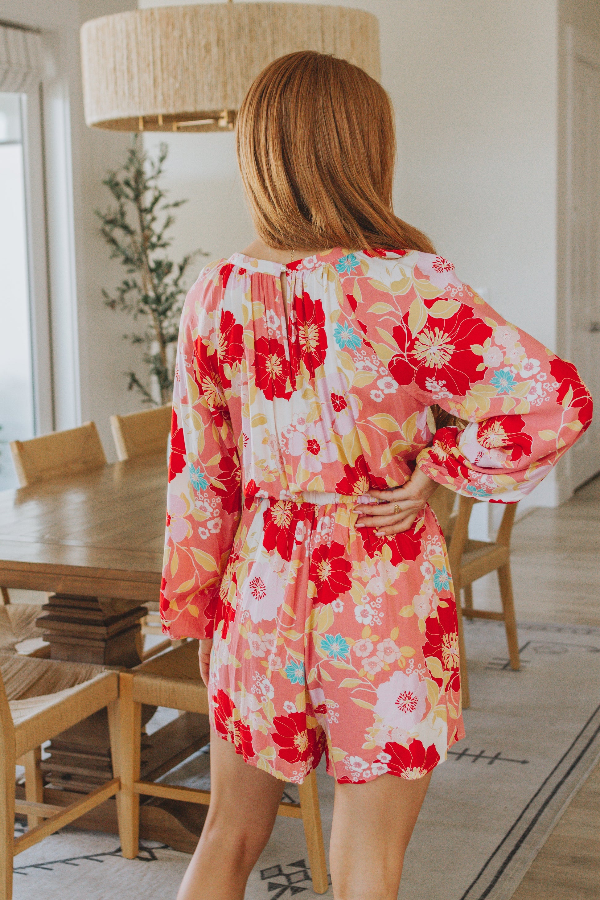 Rare Beauty Floral Romper - Shop All Around Divas