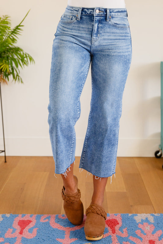 Simple Is The Way Wide Leg Capris - Shop All Around Divas