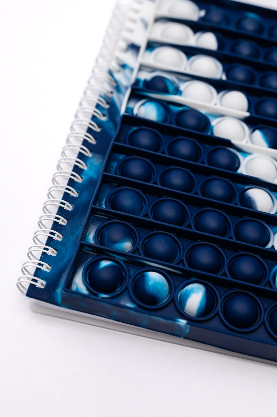 Spiral Writing Notebook in Blue Marble - Shop All Around Divas