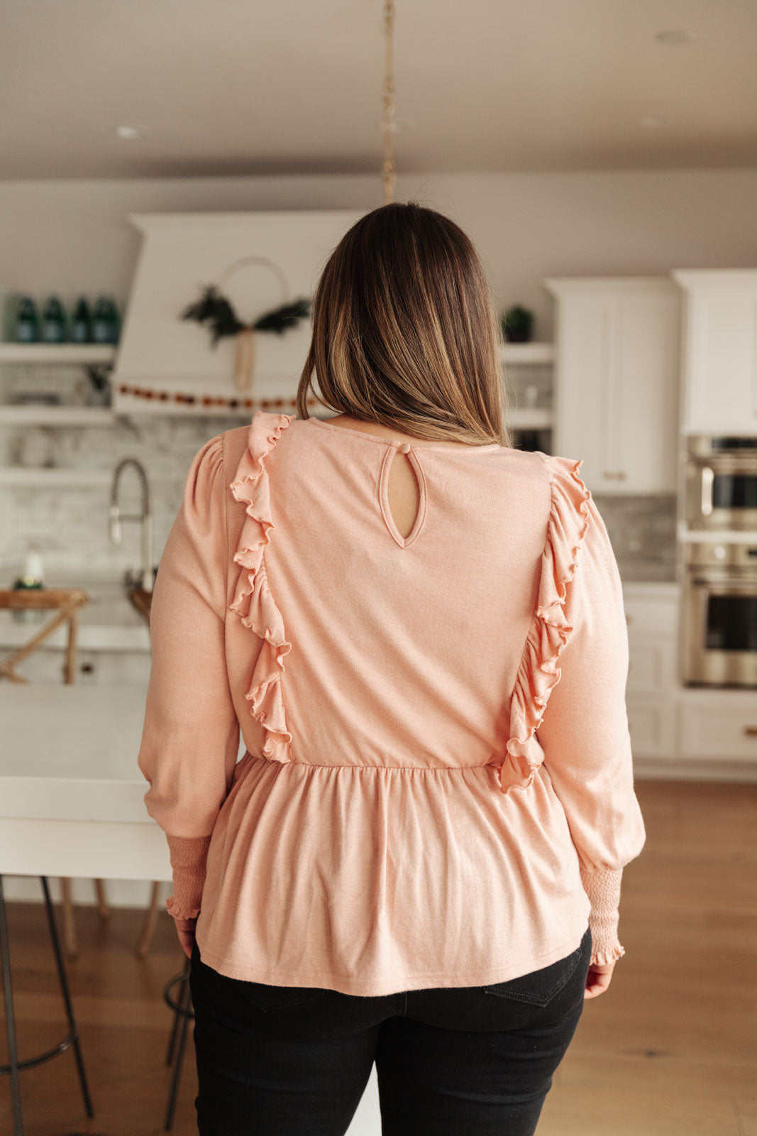 Sweet Confession Top In Blush - Shop All Around Divas