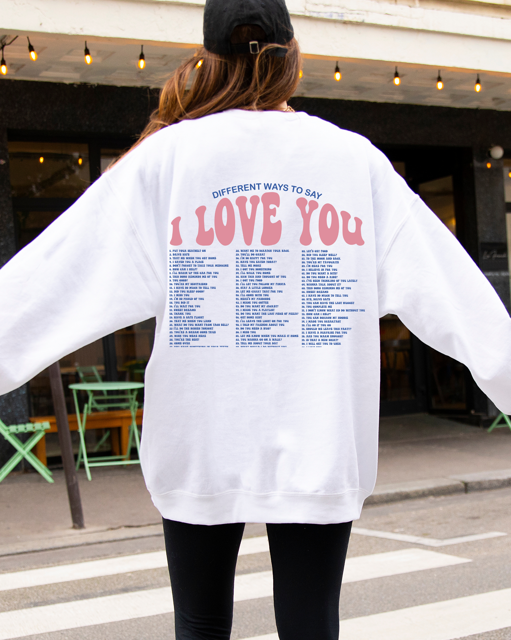 DIFFERENT WAYS TO SAY I LOVE YOU SWEATSHIRT - 3 Colors - Shop All Around Divas