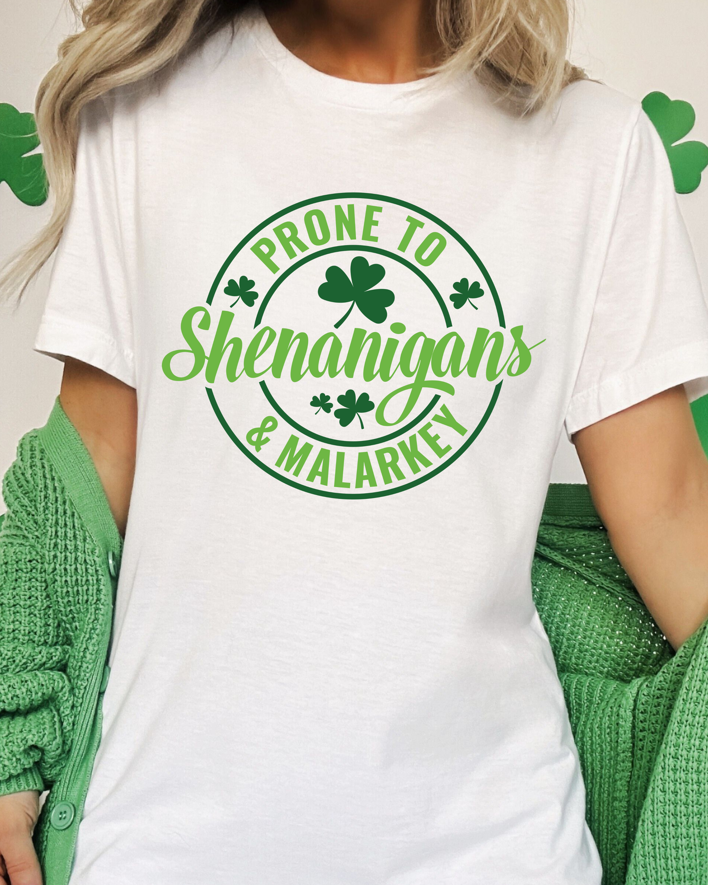 PRONE TO SHENANIGANS TEE (BELLA CANVAS) - 3 Colors