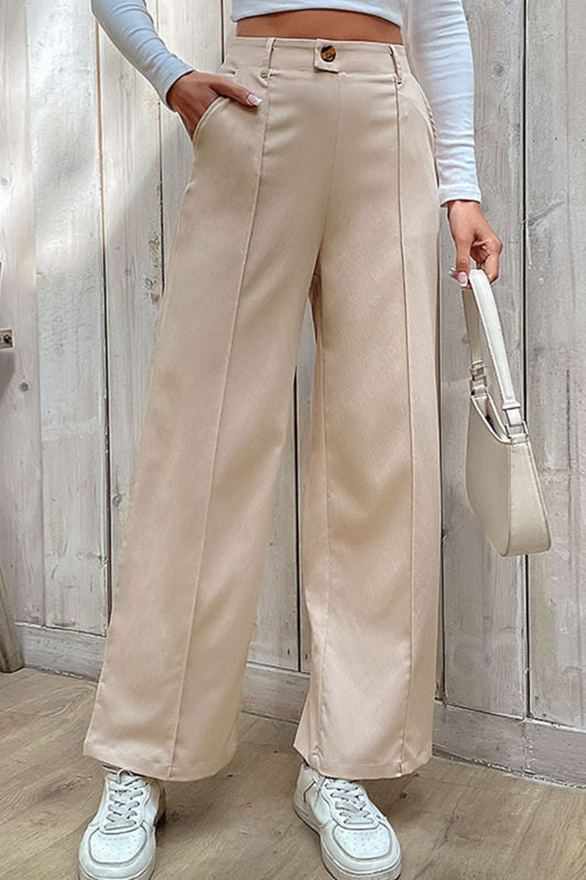 Easy Does It Wide Leg Pants - Shop All Around Divas