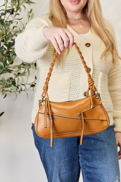 SHOMICO Braided Strap Shoulder Bag - Shop All Around Divas