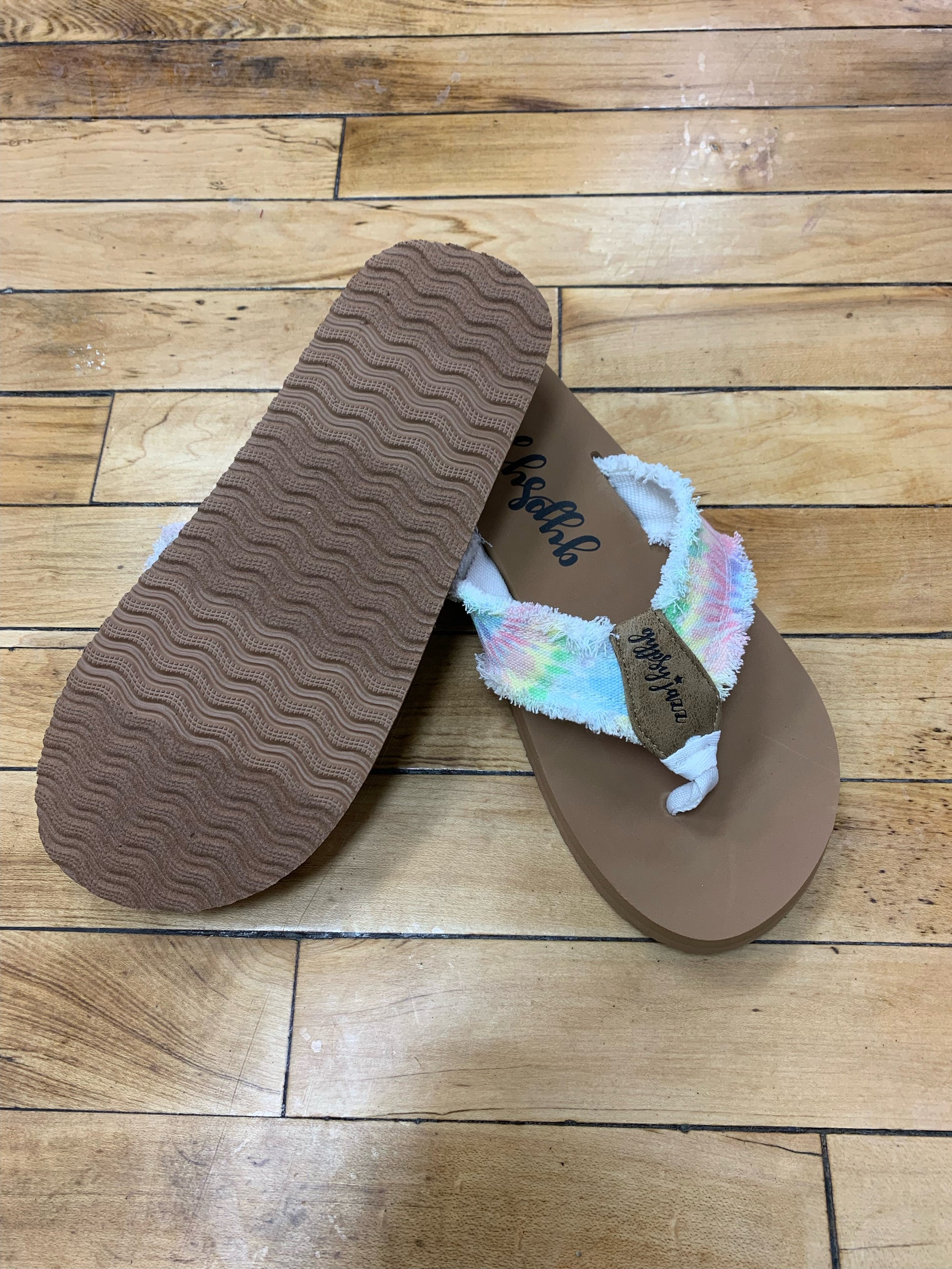 Jazzy Flip Flops - Tie Dye Gypsy Jazz