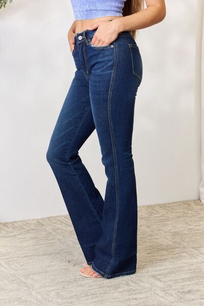 Kancan Full Size Slim Bootcut Jeans - Shop All Around Divas