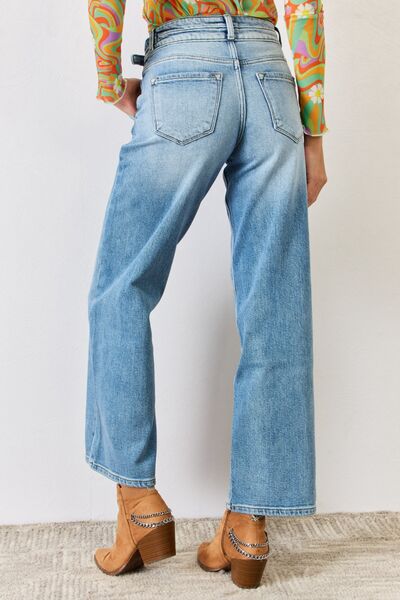 Kancan High Waist Wide Leg Jeans - Shop All Around Divas