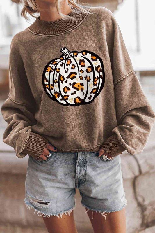 Pumpkin Graphic Sweatshirt