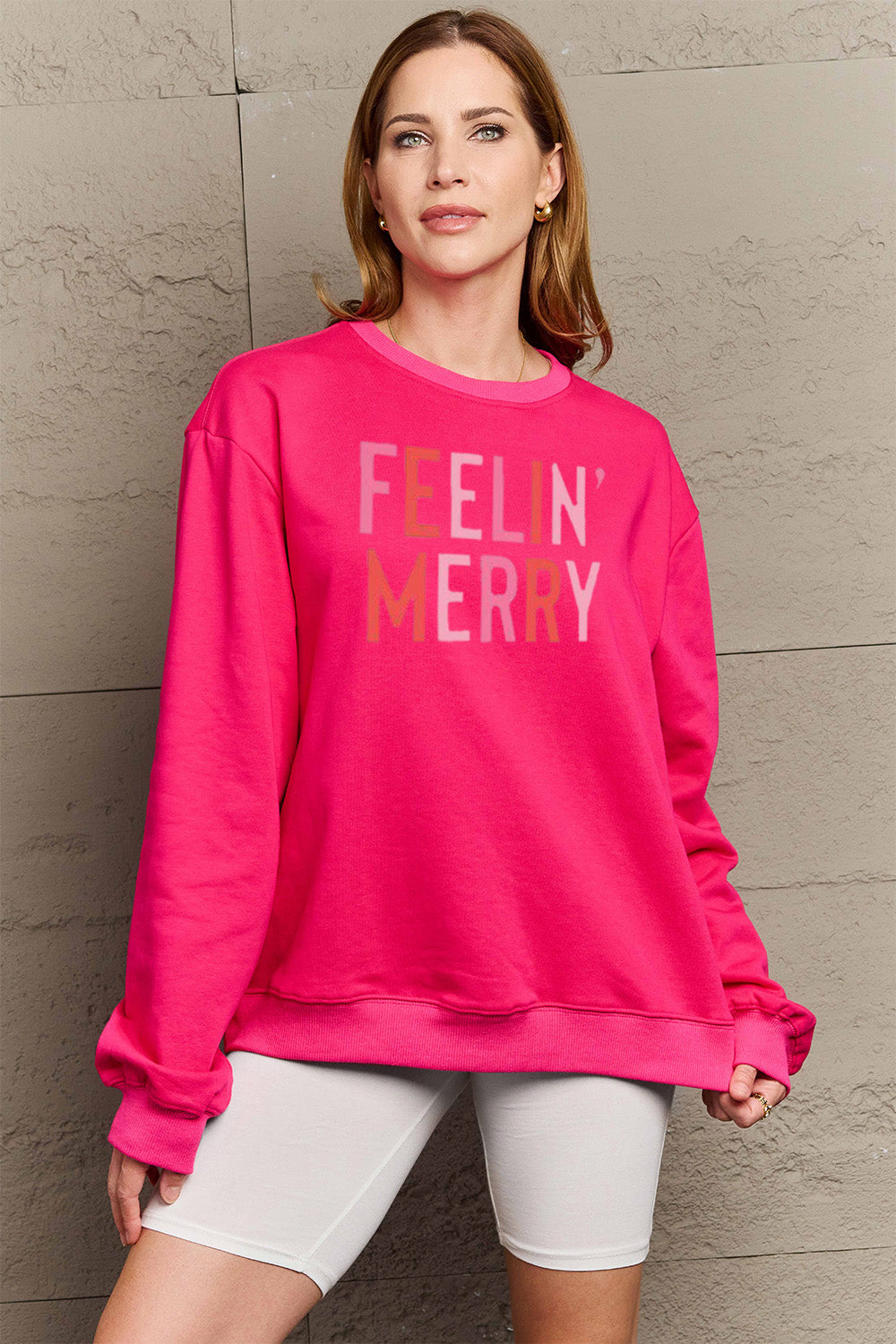 Feelin Merry Sweatshirt - 4 Colors