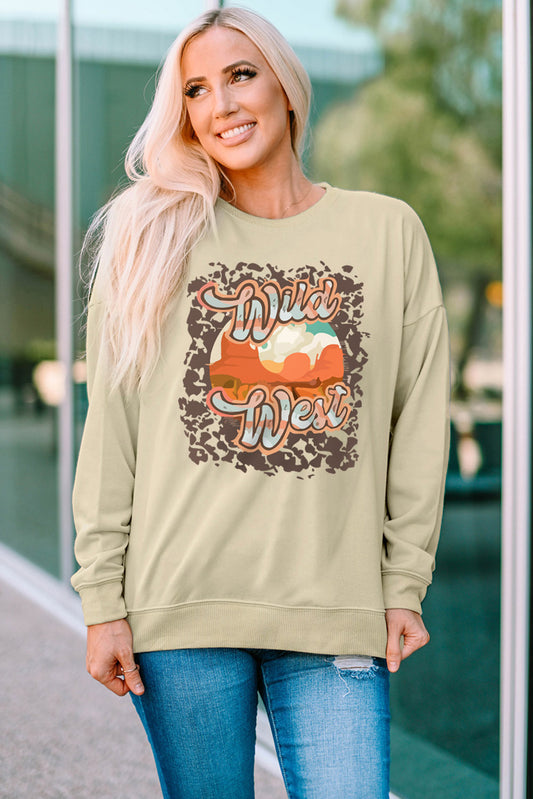 WILD WEST Graphic Sweatshirt