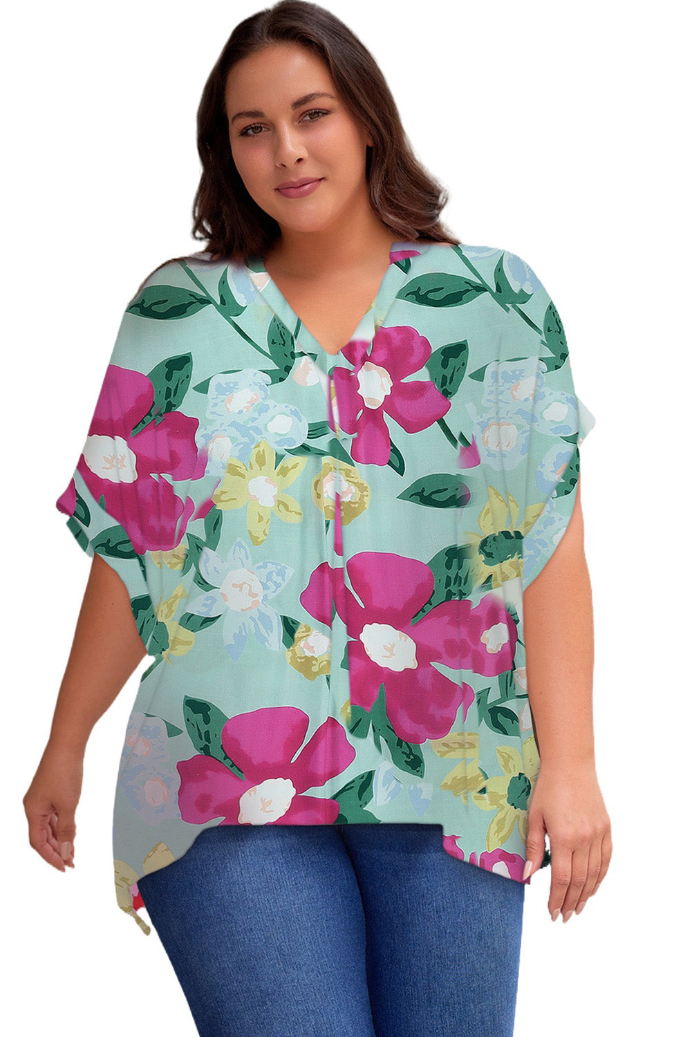 Victoria  Half Sleeve Top - CURVY  - 5 Styles - Shop All Around Divas