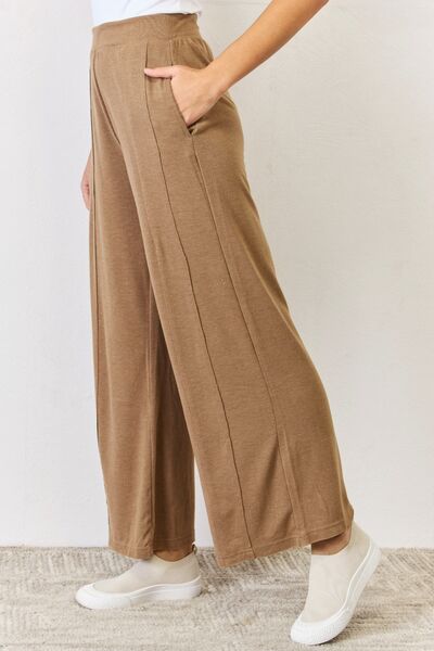 RISEN Ultra Soft Wide Leg Pants - Shop All Around Divas