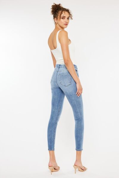 Kancan High Waist Cat's Whiskers Skinny Jeans - Shop All Around Divas