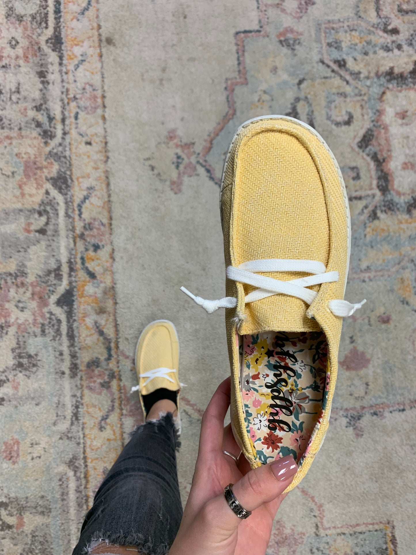 Rosa Shoes - Yellow