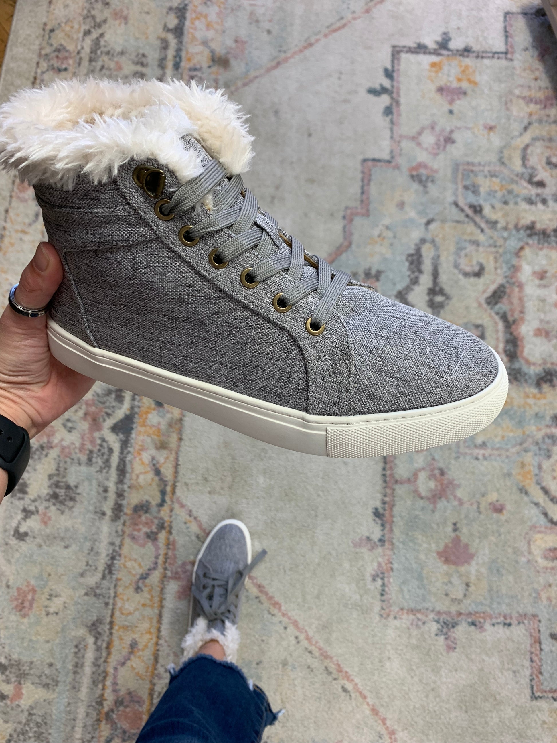 Templin Shoe - Grey Corkys