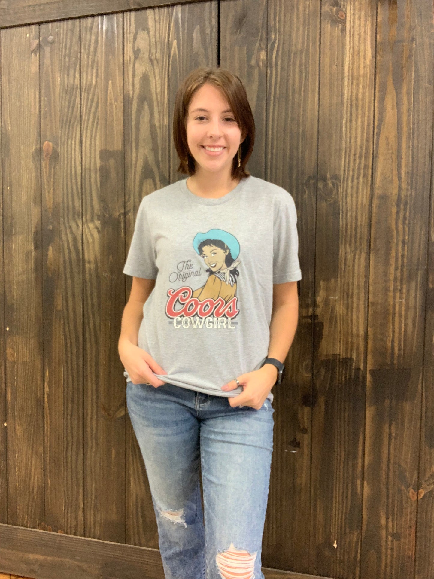 Coors Cowgirl Tee