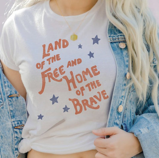 Land of the Free Tee Oat Collection
